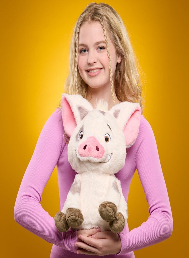 Moana 2 Fuzzy Large Plush - Pua, Kids Toys for Ages 3 Up by Just Play - Image 2